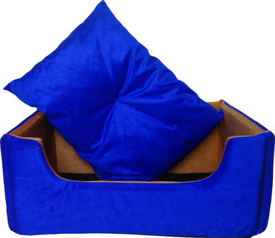petitude pet store RBG179 S Pet Bed(Blue & Gold)