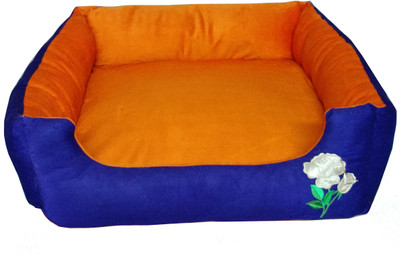 Petshop7 110015S S Pet Bed(blue, Orange)