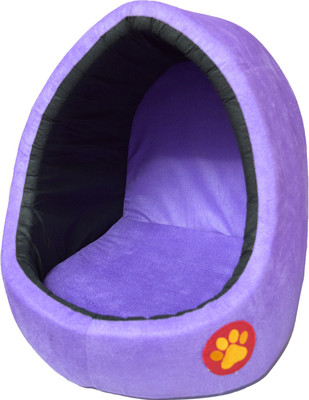 Paw Zone MPZHUT018 L Pet Bed(Purple)