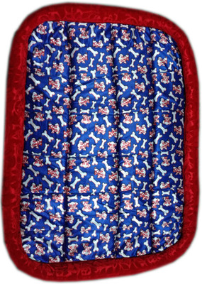 Petshop7 Ps7Mat.Blue.S S Pet Bed(Red, Blue)