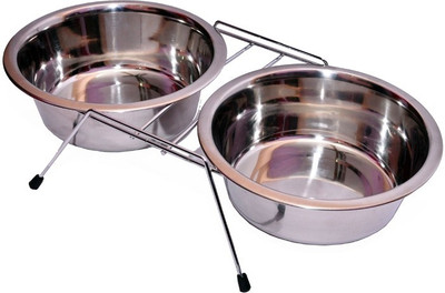 Petshop7 Medium 900Mlx2 Double Dinner Set Stand Stainless Steel Pet Bowl(900 ml Silver)
Petshop7 Medium 900Mlx2 Double Dinner Set Stand Stainless Steel Pet Bowl(900 ml Silver)