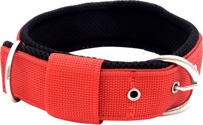 Growl Embellished Dog Collar Charm(Red, Round)