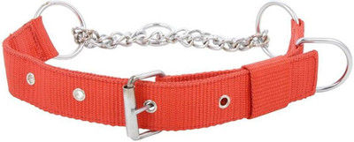 Imago Dog Choke Chain Collar(, Red