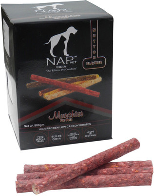 Nappets India Munchies Mutton 900 g Dry Dog Food