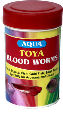 Toya Worms 10 g Dry Fish Food