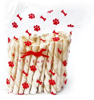 Pet Empire Dog K9FC Twisted White Sticks 500gms Milk 500 g Dry Dog Food