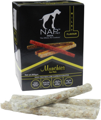 Nappets India Munchies Milk 900 g Dry Dog Food
