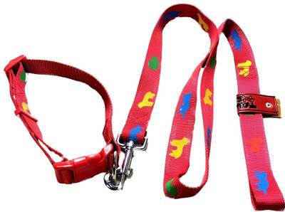 TommyChew 172.74 cm Dog Cord Leash(Red)