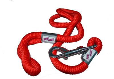 Bow! Wow !! 150 cm Dog Cord Leash(Red)