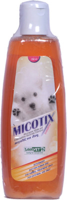 micotix PE0g336 Anti-microbial, Anti-fungal, Anti-parasitic, Flea and Tick, Anti-dandruff, Allergy Relief, Anti-itching, Hypoallergenic citrus Dog Shampoo(250 ml)
micotix PE0g336 Anti-microbial, Anti-fungal, Anti-parasitic, Flea and Tick, Anti-dandruff, Allergy Relief, Anti-itching, Hypoallergenic citrus Dog Shampoo(250 ml)