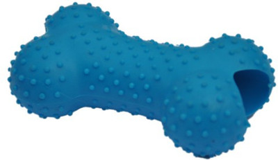 Ginipet Rubber Bone, Chew Toy, Fetch Toy, Tough Toy, Training Aid, Rubber Toy For Dog