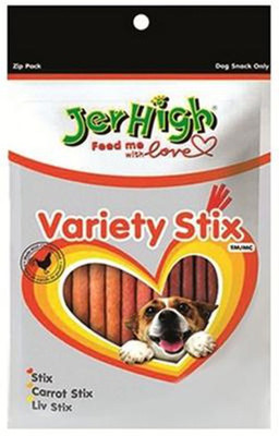 Jerhigh Variety Stix Chicken Dog Treat(200 g)