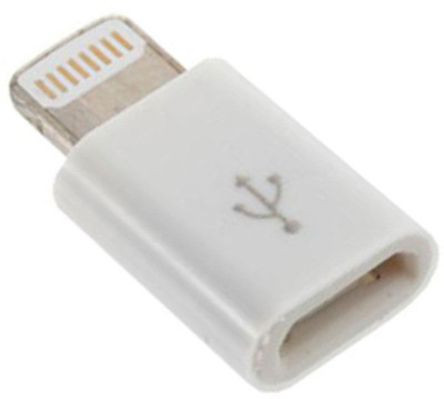 Memore White 8 Pin Lightning to Micro USB Converter Connector for All Iphones and ipads Phone Converter(Android)
Memore White 8 Pin Lightning to Micro USB Converter Connector for All Iphones and ipads Phone Converter(Android)