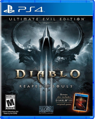 Diablo III : Reaper of Souls (Ultimate Evil Edition)(Game and Expansion Pack, for PS4)