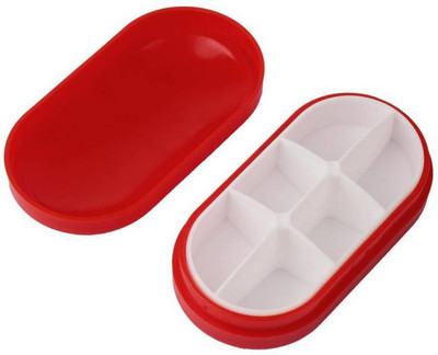 Toolyard 6-day Pill Box(Red)
