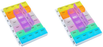 Martand 7 Day Pill Box(Multicolor)