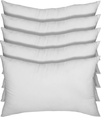 Just Hospitality Solid Bed/Sleeping Pillow Pack of 5(White)