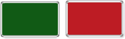 Bansal Paper Industries 1.5x2 Feet Light Weight Notice Pack of Two Cork Bulletin Board(Green, Red)
Bansal Paper Industries 1.5x2 Feet Light Weight Notice Pack of Two Cork Bulletin Board(Green, Red)