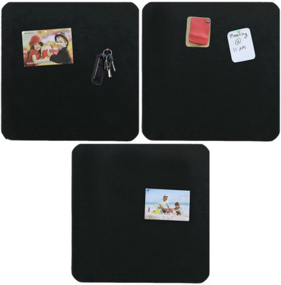 Marine Pearl Sporty 1.5 x 1.5 Ft Pack of 3 Notice Board Pin Board Bulletin Board(Black)
Marine Pearl Sporty 1.5 x 1.5 Ft Pack of 3 Notice Board Pin Board Bulletin Board(Black)