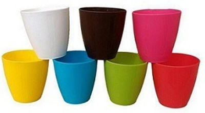 MINERVA NATURALS Plant Container Set(Plastic)