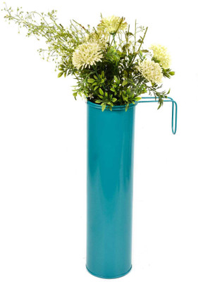 Poppadum Art Hang On! Plant Container(Metal, External Height - 38.1 cm), Blue
Poppadum Art Hang On! Plant Container(Metal, External Height - 38.1 cm), Blue