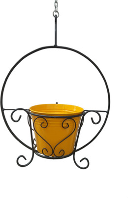 Green Gardenia Garden Plant Container(Metal, External Height - 15 cm), Yellow
Green Gardenia Garden Plant Container(Metal, External Height - 15 cm), Yellow