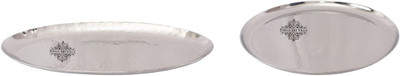 IndianArtVilla Tray Set(Pack of 2)