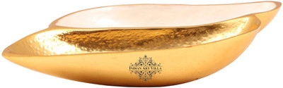 IndianArtVilla Aluminium Dry Fruit Tray Tray