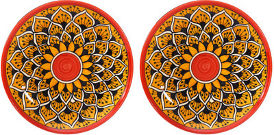 Caffeine Morocco Plate(Pack of 2)