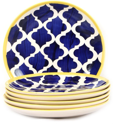 VarEesha Ceramic Plate(Pack of 6)