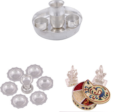 G S Museum Silver Plated(Silver)