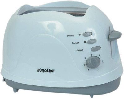 Euroline EL-810 700 W Pop Up Toaster(White)