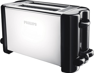 Philips HD4816/22 800 W Pop Up Toaster(Metal and Black)