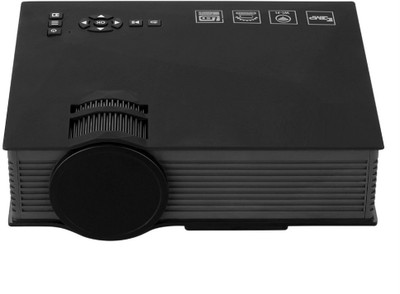 Voltegic ® Upgraded UC46 Mini LCD WIFI Compact Theater Multimedia Video 1200 lm LED Corded Portable Projector(Black)
Voltegic ® Upgraded UC46 Mini LCD WIFI Compact Theater Multimedia Video 1200 lm LED Corded Portable Projector(Black)
