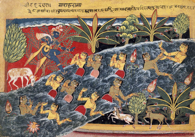 Tallenge - The Gopis Plead with Krishna to Return Their Clothing - A3 Size Rolled Poster Paper Print(16.5 inch X 11.7 inch, Rolled)
Tallenge - The Gopis Plead with Krishna to Return Their Clothing - A3 Size Rolled Poster Paper Print(16.5 inch X 11.7 inch, Rolled)