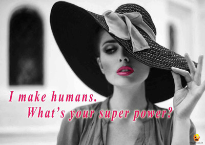 Bheja Fry Poster I Make Humans (29.7 cm x 42 cm) Paper Print(11.69 inch X 16.53 inch, Rolled) 
Bheja Fry Poster I Make Humans (29.7 cm x 42 cm) Paper Print(11.69 inch X 16.53 inch, Rolled)