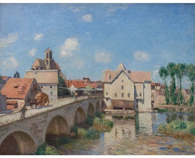 Old Masters Collection - The Moret Bridge in the Sunlight by Alfred Sisley - Medium Size Ready To Frame Rolled Digital Art Print On Photographic Paper(24 inch X 18 inch, Rolled)
Old Masters Collection - The Moret Bridge in the Sunlight by Alfred Sisley - Medium Size Ready To Frame Rolled Digital Art Print On Photographic Paper(24 inch X 18 inch, Rolled)