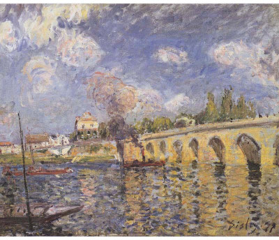 Old Masters Collection - River-steamboat and bridge by Alfred Sisley - Medium Size Ready To Frame Rolled Digital Art Print On Photographic Paper(24 inch X 18 inch, Rolled)
Old Masters Collection - River-steamboat and bridge by Alfred Sisley - Medium Size Ready To Frame Rolled Digital Art Print On Photographic Paper(24 inch X 18 inch, Rolled)