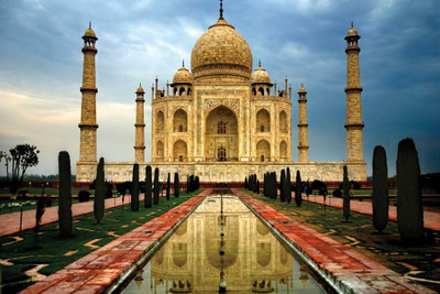 The Taj Paper Poster 12"x18" Paper Print(13 inch X 19 inch, Rolled)