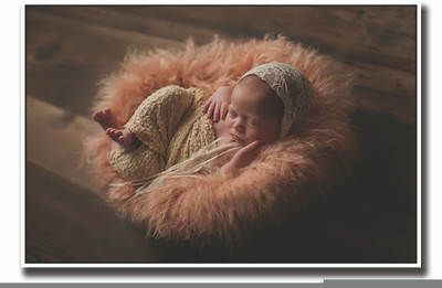 Posterhouzz Baby in cute orange fur basket Fine Art Print(12 inch X 18 inch, Rolled)
Posterhouzz Baby in cute orange fur basket Fine Art Print(12 inch X 18 inch, Rolled)