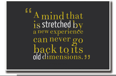 Posterhouzz Oliver Wendell Holmes new experience quote Fine Art Print(12 inch X 18 inch, Rolled)
Posterhouzz Oliver Wendell Holmes new experience quote Fine Art Print(12 inch X 18 inch, Rolled)