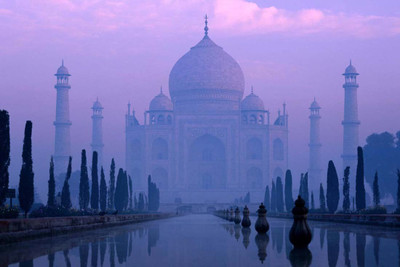 Taj Mahal Monument Paper Print(12 inch X 18 inch, Rolled)