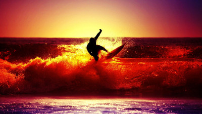 Sports Surfing Wall Poster Paper Print(12 inch X 18 inch, Rolled)