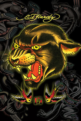 Ed Hardy Paper Print(36 inch X 24 inch, Rolled)