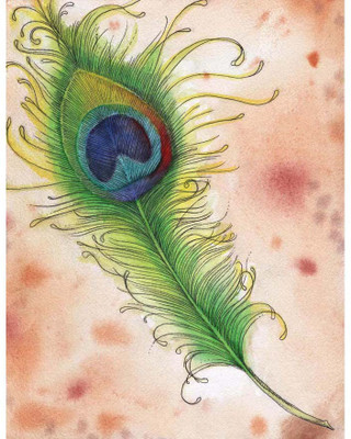Colorful Peacock Feather - Medium Size Ready To Frame Rolled Digital Art Print On Photographic Paper(24 inch X 18 inch, Rolled)
Colorful Peacock Feather - Medium Size Ready To Frame Rolled Digital Art Print On Photographic Paper(24 inch X 18 inch, Rolled)