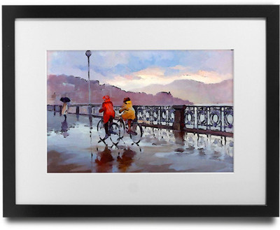 Shaildha's Water Colour Painting Print of Bicycle Ride On A Rainy Day Fine Art Print(9 inch X 11 inch)
Shaildha's Water Colour Painting Print of Bicycle Ride On A Rainy Day Fine Art Print(9 inch X 11 inch)