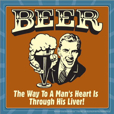 Posterhouzz Beer The Way To Man's Heart Is Through His Liver! Fine Art Print(12 inch X 12 inch, Rolled)
Posterhouzz Beer The Way To Man's Heart Is Through His Liver! Fine Art Print(12 inch X 12 inch, Rolled)