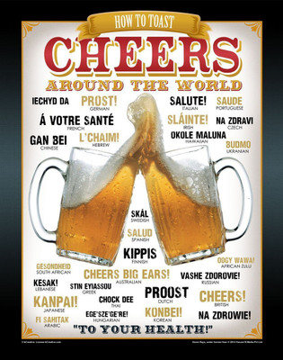 Posterhouzz Cheers Around The World Beer Poster Fine Art Print(18 inch X 12 inch, Rolled)
Posterhouzz Cheers Around The World Beer Poster Fine Art Print(18 inch X 12 inch, Rolled)
