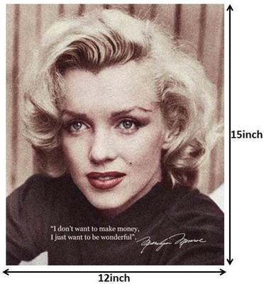 Marilyn Monroe Per0781215P Poster(15 inch X 12 inch, Rolled)