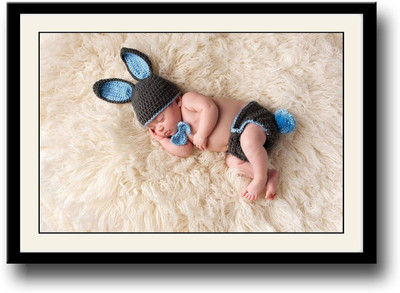 Cute baby sleeping in bunny clothes Fine Art Print(10 inch X 14 inch, Framed)
Cute baby sleeping in bunny clothes Fine Art Print(10 inch X 14 inch, Framed)